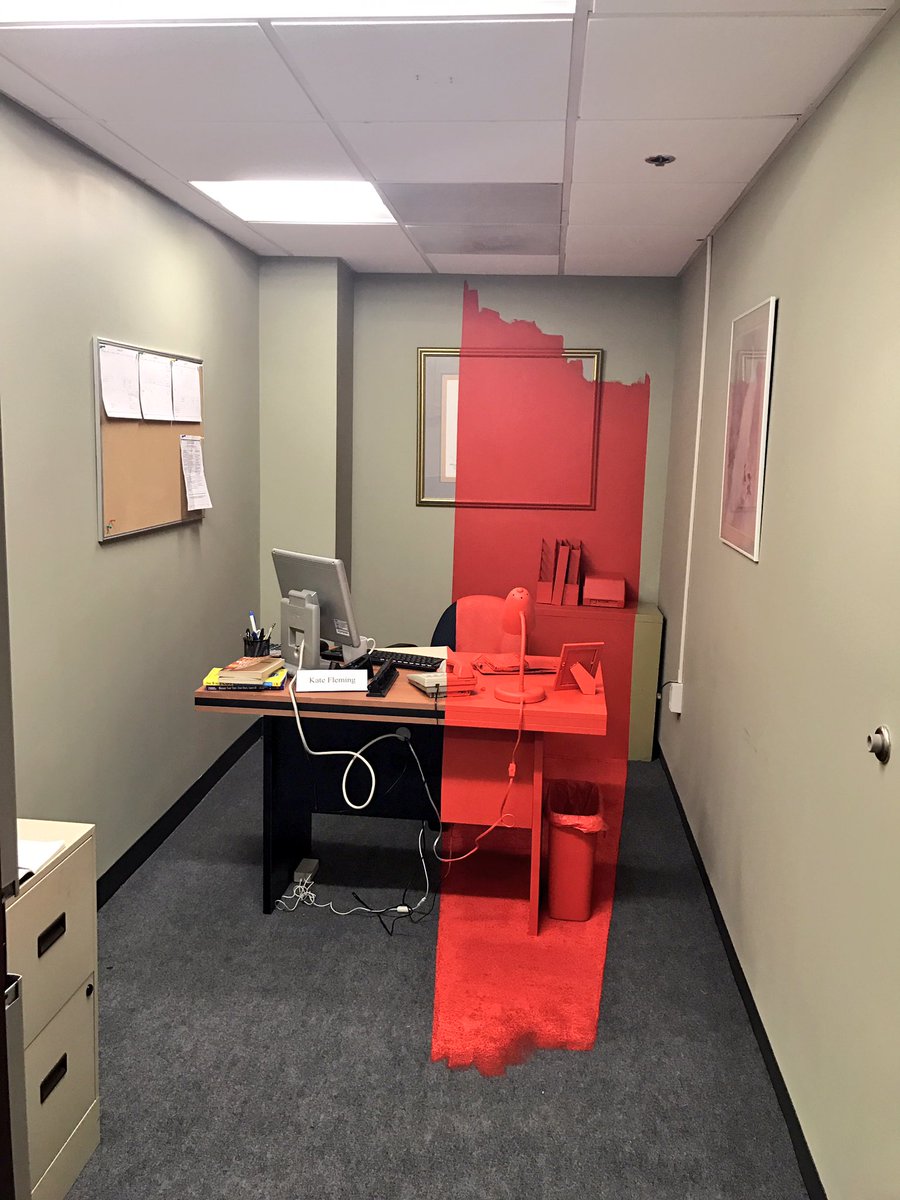 Truly inspiring installation by Kate Fleming at #Artomatic2017 . I want to crawl in, and get to work. cc: <a href="/artomatic/">Artomatic</a>