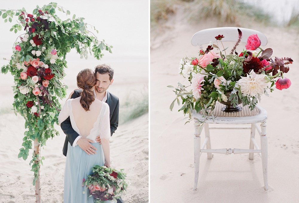 Fun4ULA's tweet image. Coastal Wedding Inspiration With Stunning Flowers &amp;amp; Blue Tulle Skirt crwd.fr/2mpOqP9