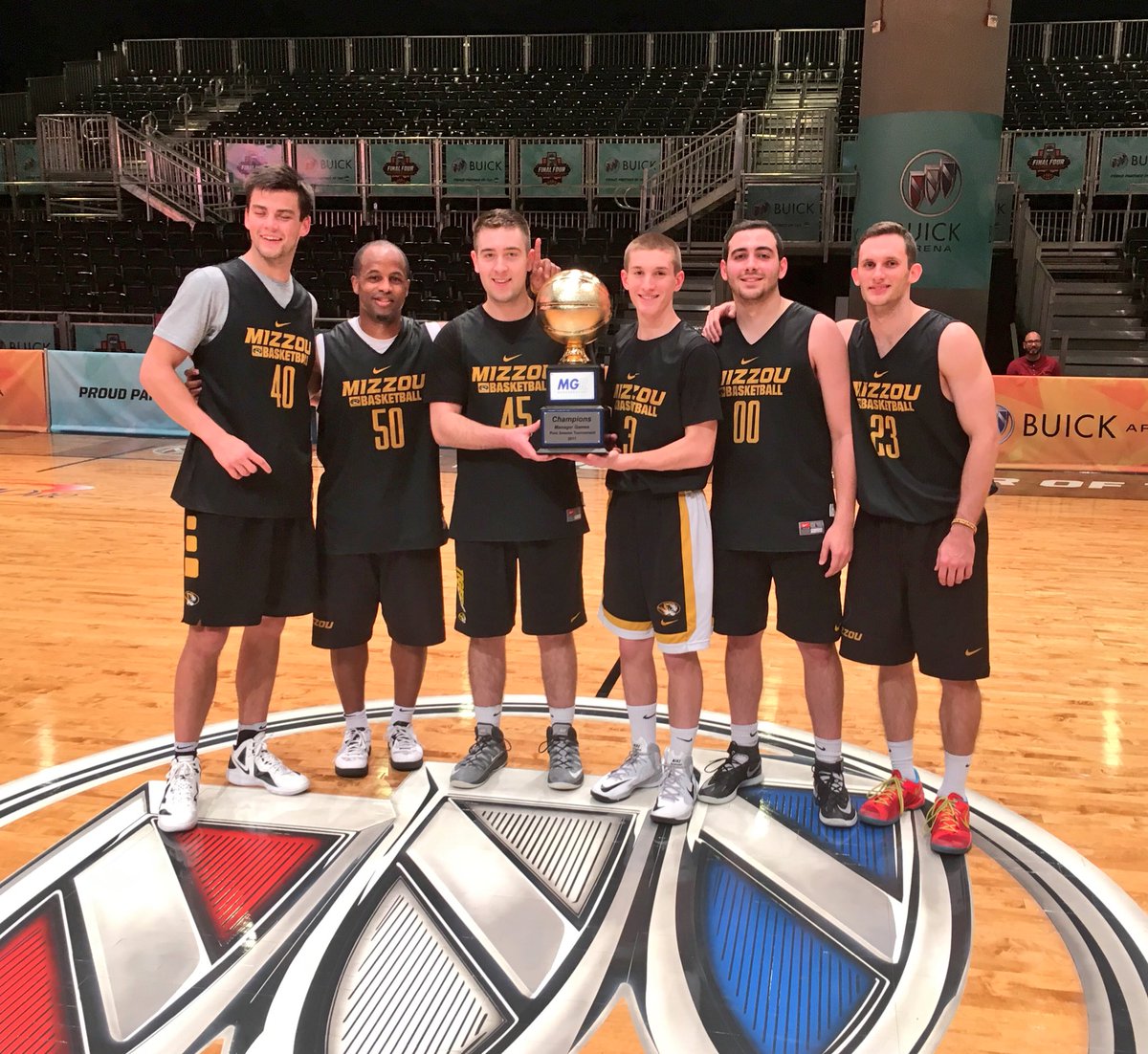 Your 2017 Manager Games National Champions are  <a href="/MizMbbManagers/">#1 Mizzou MBB Managers (5-0)</a>! Thanks to everyone for coming out today.