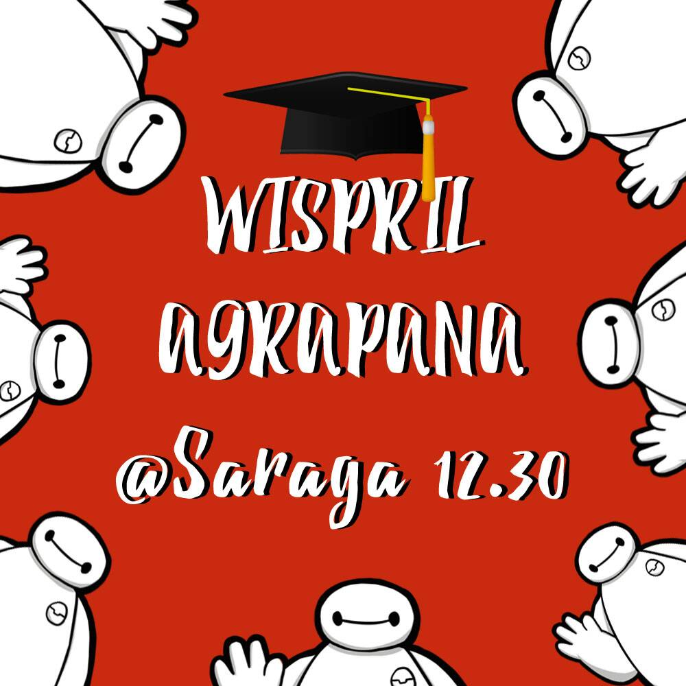 Today is yours!! Wispril Agrapana hari ini banget! #WisprilBoy