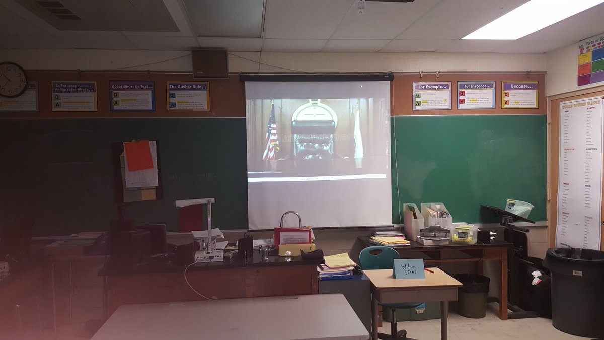 rzuckerman_bcps's tweet photo. The Baltimore County circuit court has nothing on our courtroom. Cant wait for the trials on monday! @FMS_BCPS https://t.co/KAAMDhKCtt
