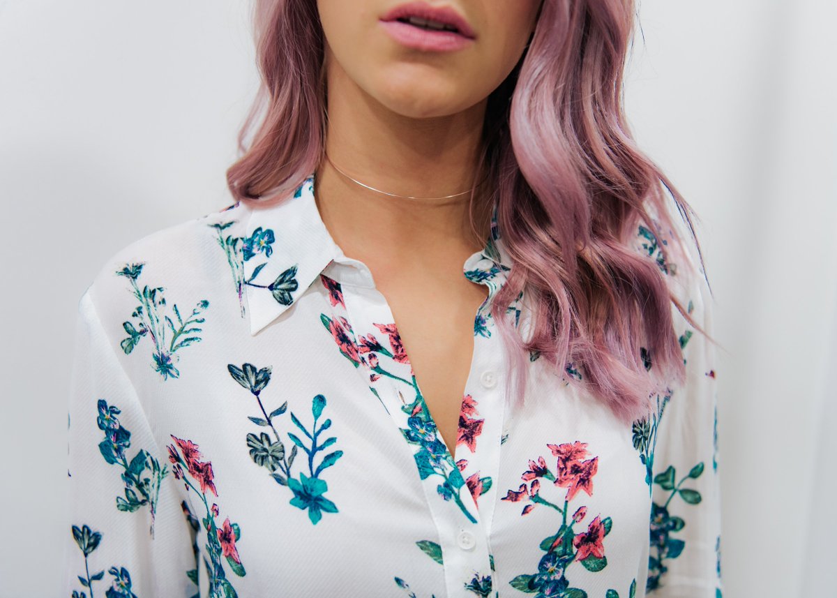 Spring Trends ||Playful Floral Prints + Pastel Hair