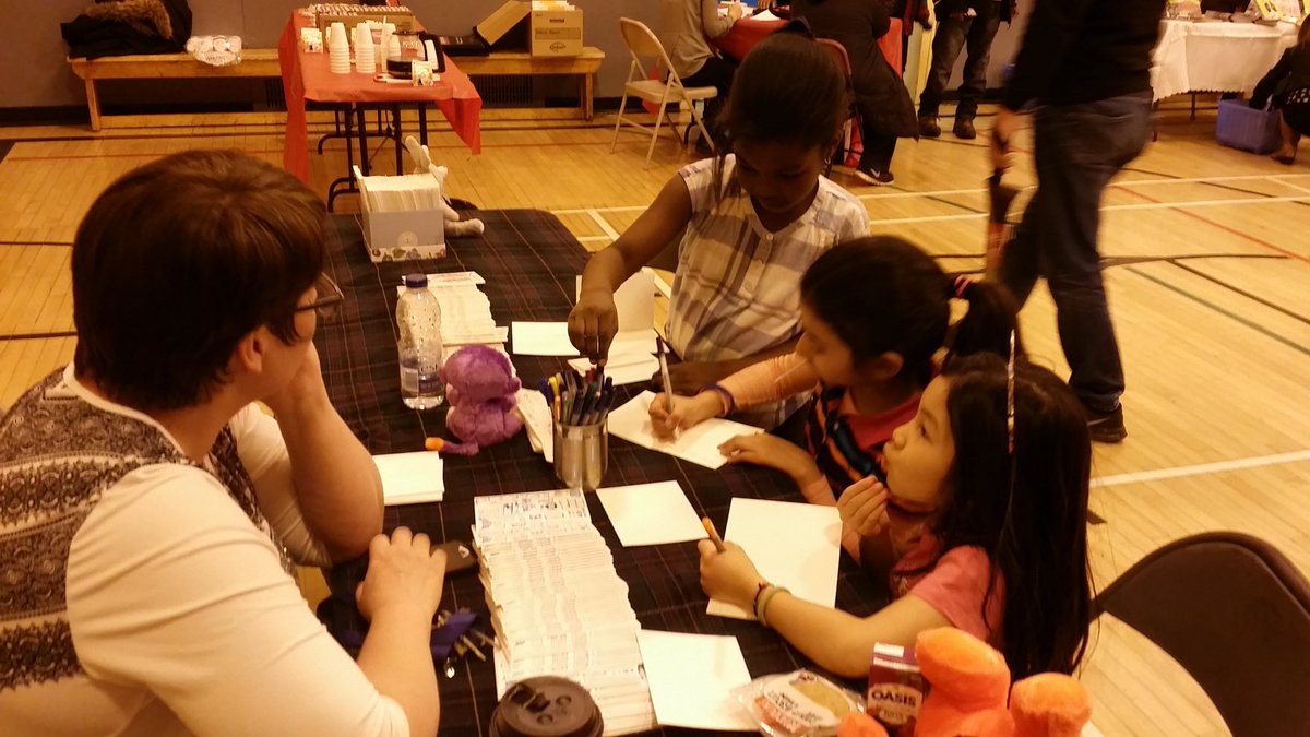 #write_on #letterwriters, the next generation! #WeAreEnglishMTL