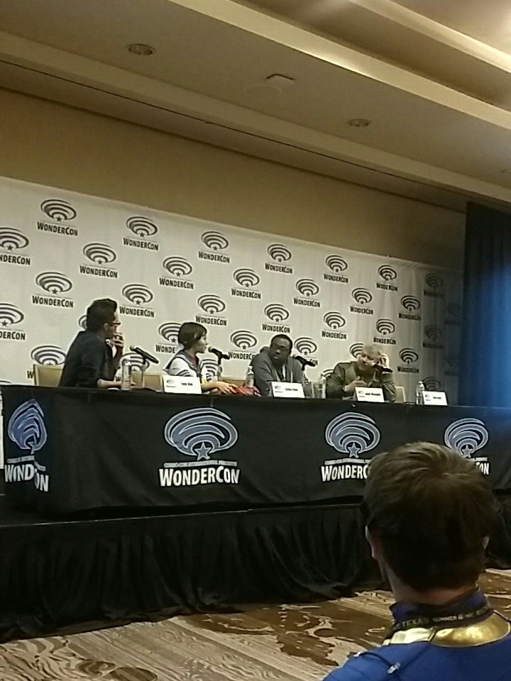 MsMUTHA's tweet image. Learning about how to bring #mutha to the masses from @BlackNerd @HeroWithinInc  @IvyDoomkitty and @FilmThreat  at #Wondercon2017