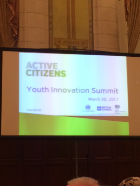 anitavandenbeld's tweet photo. Impressed with social innovation &amp; great initiatives by young entrepreneurs at the youth innovation summit @UNACanada #ACSE150 https://t.co/XRTvBmOXtW