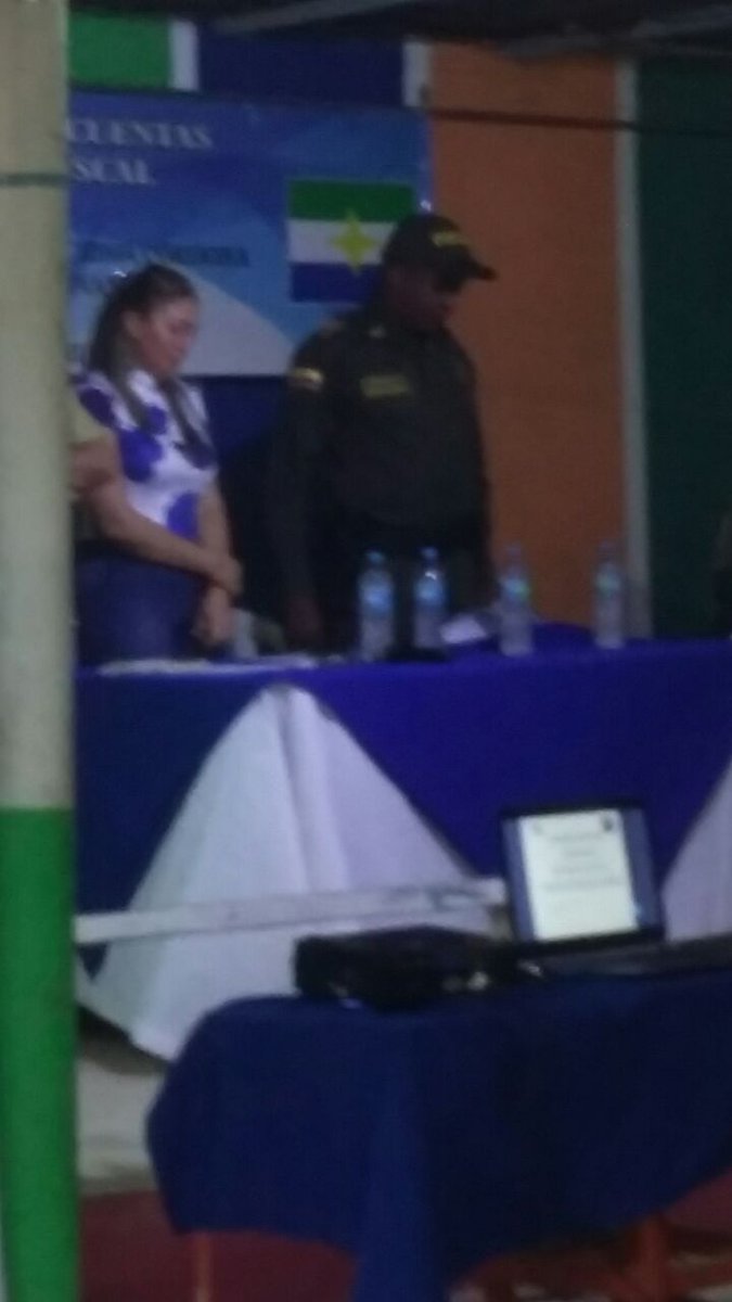 rodolfozabaleta's tweet photo. @PoliciaColombia @PoliciaDECOR Acompañado a la administración mpal en su rendición de cruentas vigencia 2017 #Echima https://t.co/msaML2Cooy