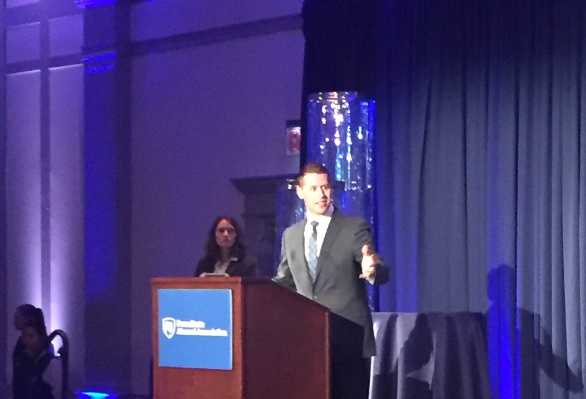 PennStateAlums's tweet photo. "There are some phenomenal students here." - #PennStateAAA honoree Mark Franklin Patishnock. https://t.co/h339ToS2oa