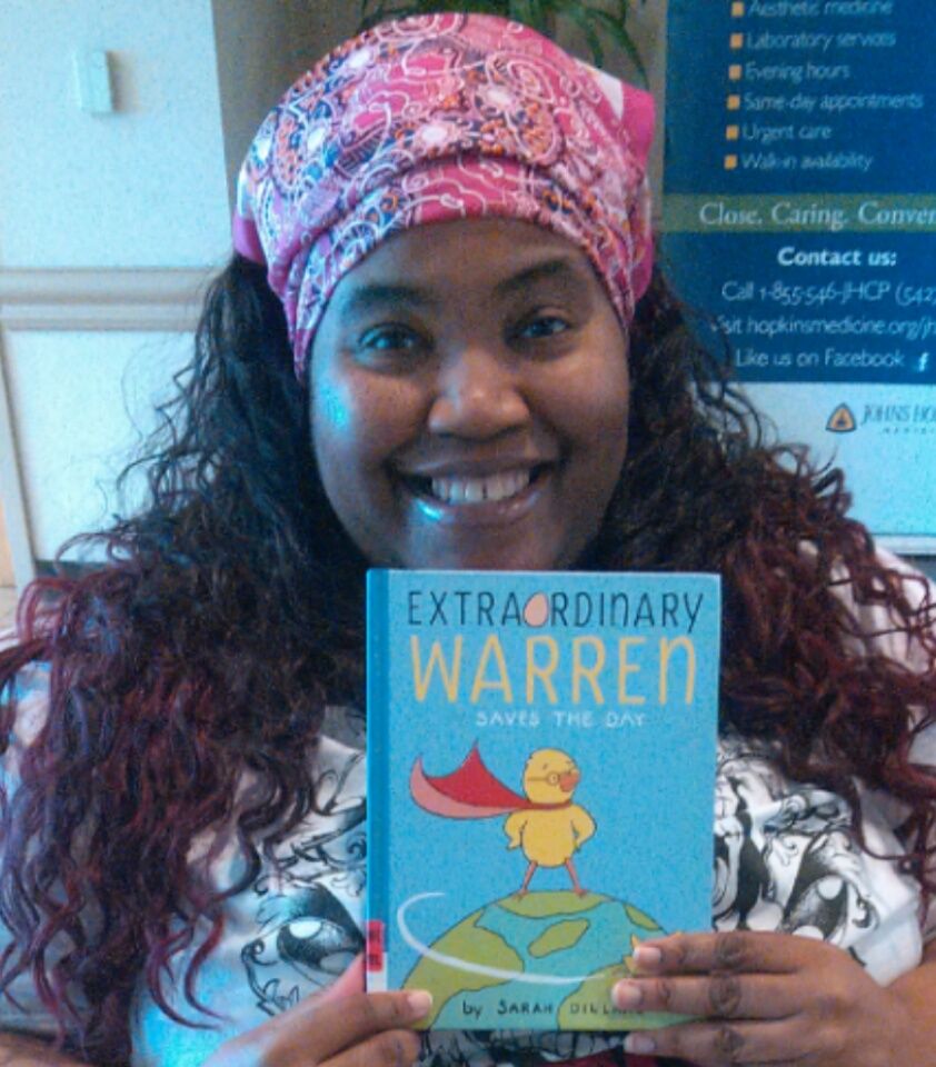 StephetraAnyai1's tweet photo. Myself w/a Book on Twitter/Instagram with the hashtag #MagicofStorytelling 4 kids books #Disney 🍎Naiyah's Mommie💝 https://t.co/8cyFxq92Of