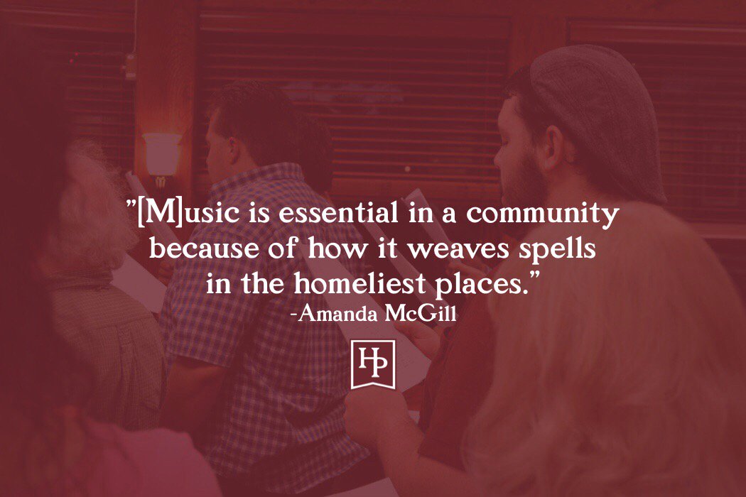 HumanePursuits's tweet photo. Amanda McGill shares how music has strengthened the sense of community among the members of her church. #HPcommune https://t.co/9Kg6VFbH9Y https://t.co/MAJD6Xqy8p