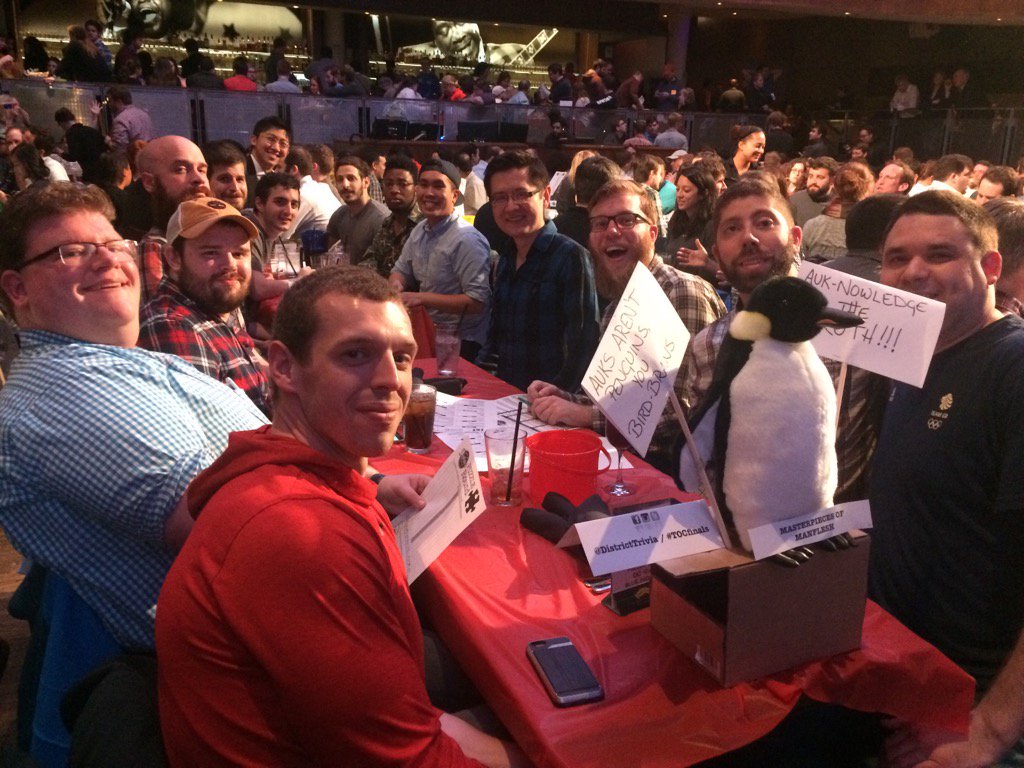 BrianKal's tweet photo. This is our moment. Our time. Trivia winter championships. @DistrictTrivia @HowardTheatre #tocfinals #funtoplay https://t.co/AzfMcT70ty