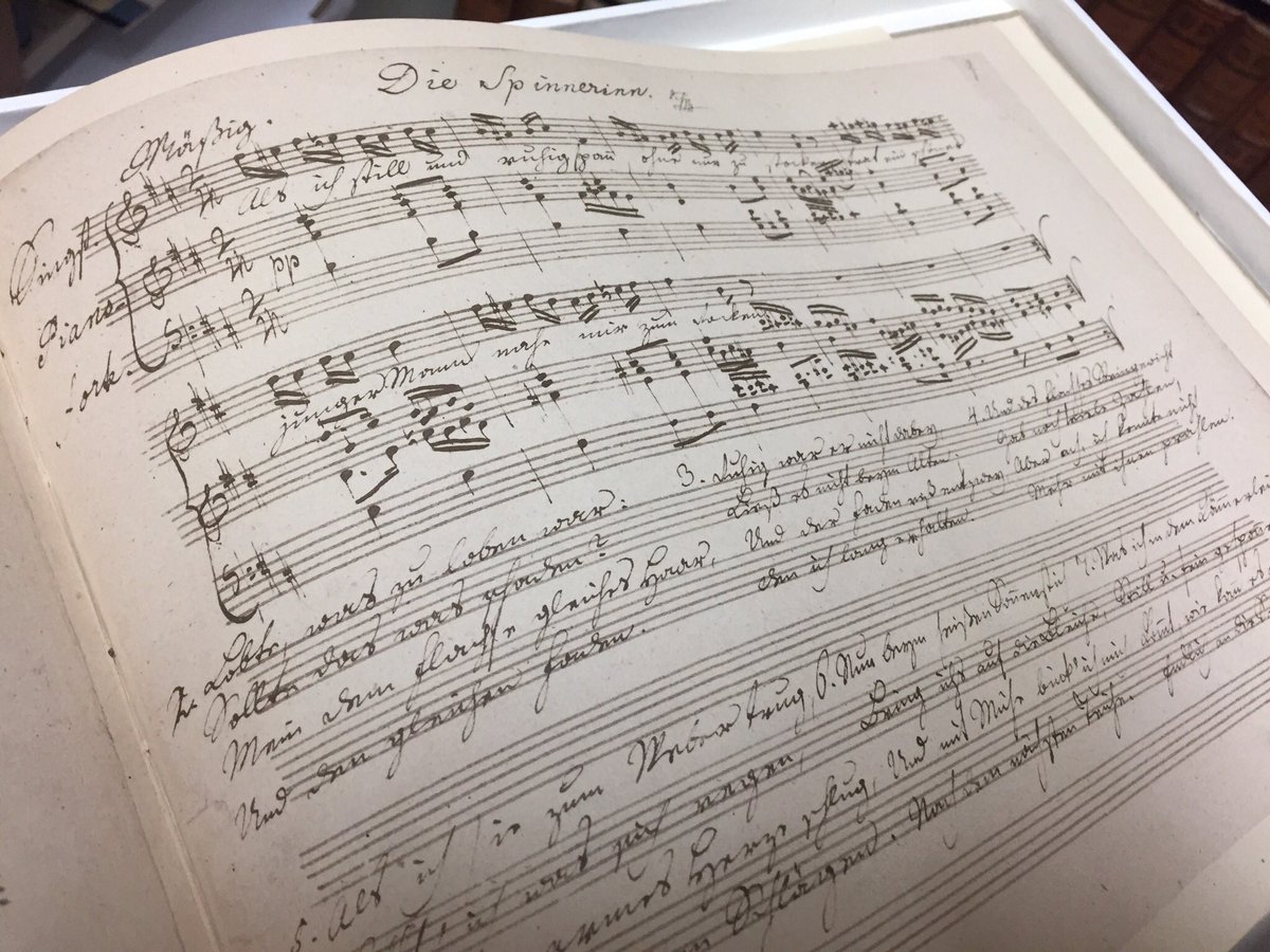 FSUMusicLibrary's tweet photo. Final hour of #FSUGreatGive! Our swan song! Actually a Schubert song, you know what we mean! #FSUMusicalTreasures https://t.co/bOn8IW5c7y https://t.co/phd62TjewT