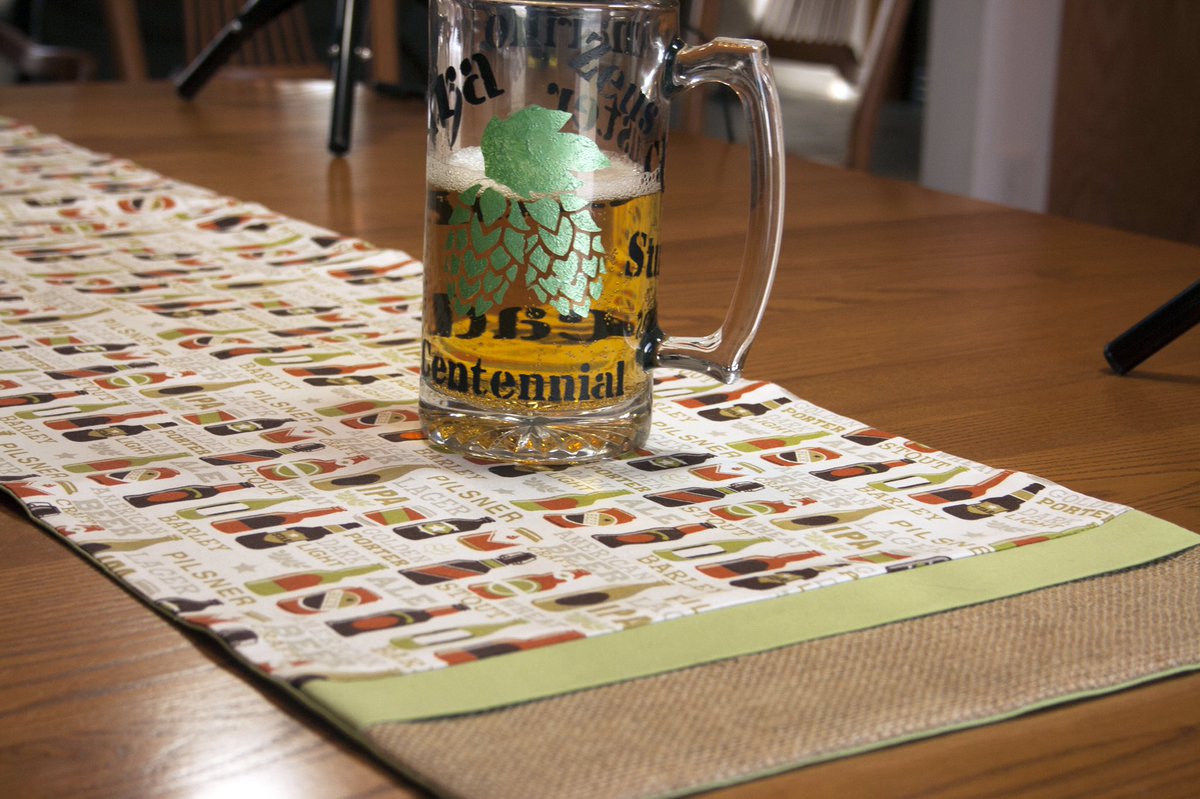 #beer #craftbeer #ipa

TGIF!!  Check out the new beer table runner we added to our line of products today!

justbrewinit.patternbyetsy.com