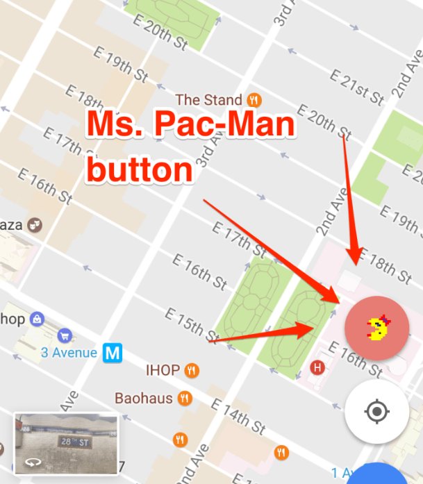 Google Maps Turned Into A Ms. Pac-Man Game For April Fools | iHeart