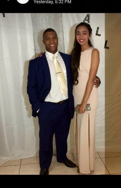Bossalanie's tweet photo. My cousin Arnold and his matric ball partner.Looking like a lovely couple. :) https://t.co/OUHkFvfnEH