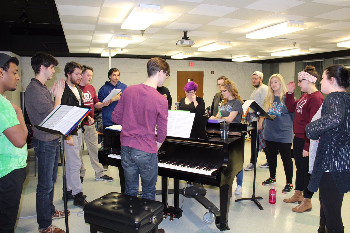 dissonancemu's tweet photo. Preparing to perform at @MillikinU #AdmittedStudentsDay tomorrow! https://t.co/Oqif4NelvV