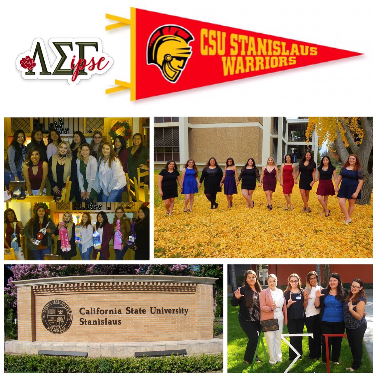 LSGSororityInc's tweet image. Happy anniversary to our #OmicronChapter @CSUNLSG @ @csunorthridge &amp;amp; #PiChapter at @stan_state as they celebrate 16 years of sisterhood! 🌹🐻❤