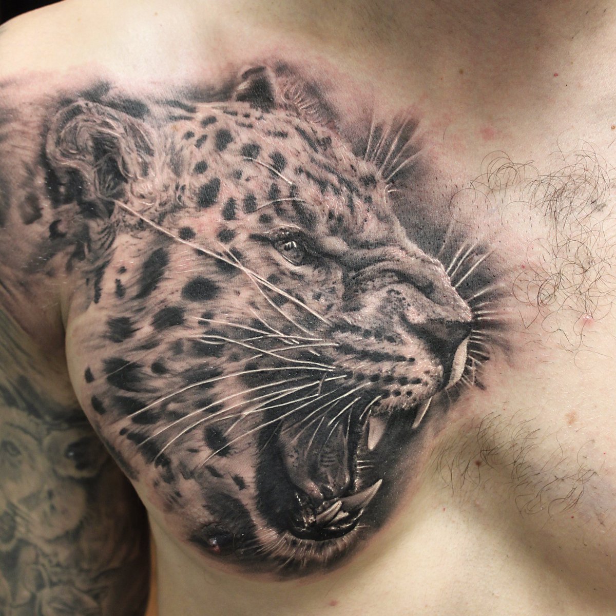 requiemtattoo's tweet photo. Hope this dude doesn't miss his nipple. https://t.co/qVdalnpqbA