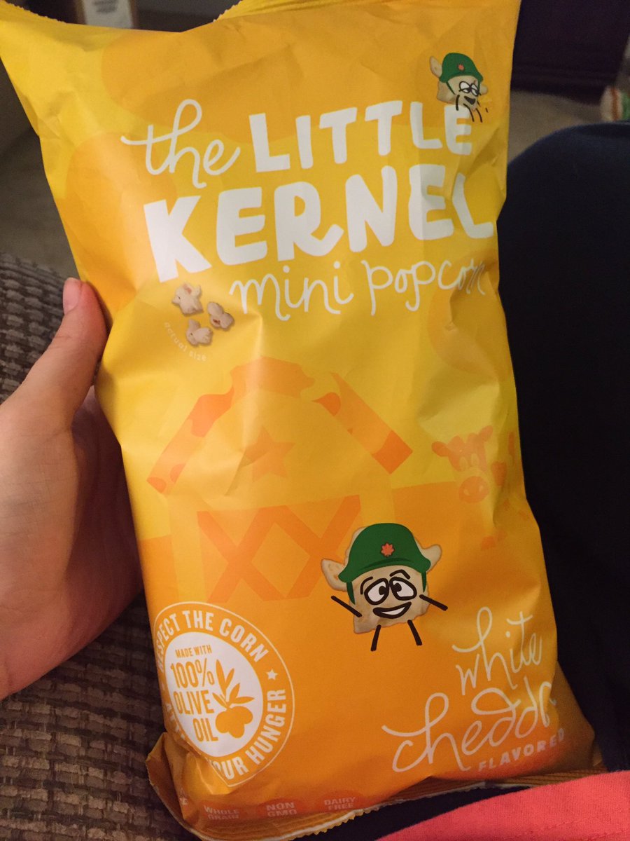 CortneyNettles's tweet photo. So excited to finally try #TheLittleKernel #ItsSoGood #NewFavoriteSnack ❤😊🙌@JacLaurita https://t.co/qAHxv2JKiD