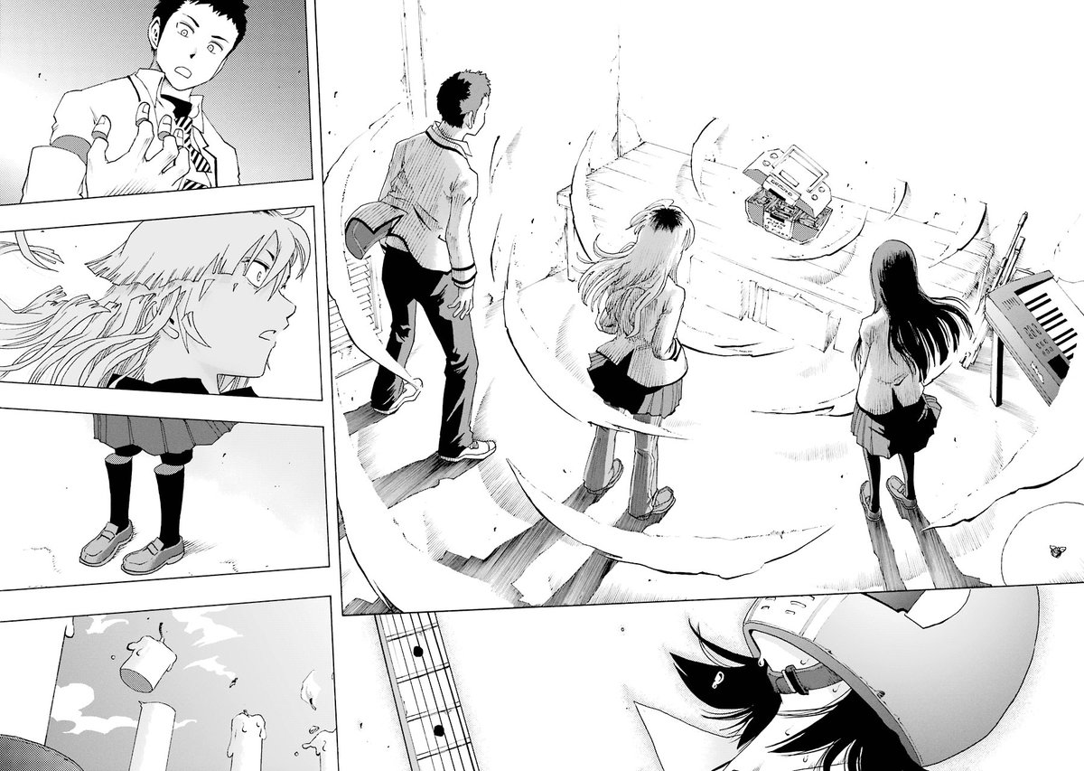GOD i cant believe forgot how good this manga is at visualizing the impact of non-tangible things im dead
