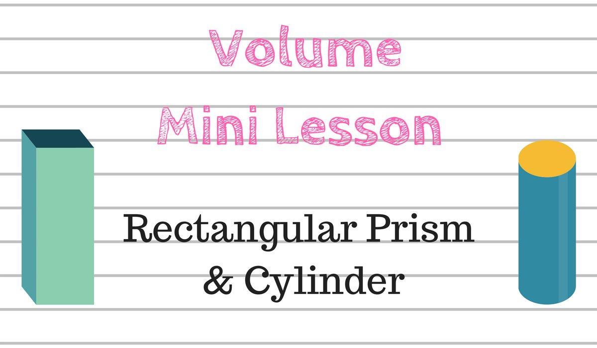 MATHwithMADISON's tweet photo. Just added a new mini lesson on Volume to the @ClassFlow marketplace! https://t.co/9rDeeKZ6g3 #classflowambassador #mtbos https://t.co/3mCw3r6Gk0