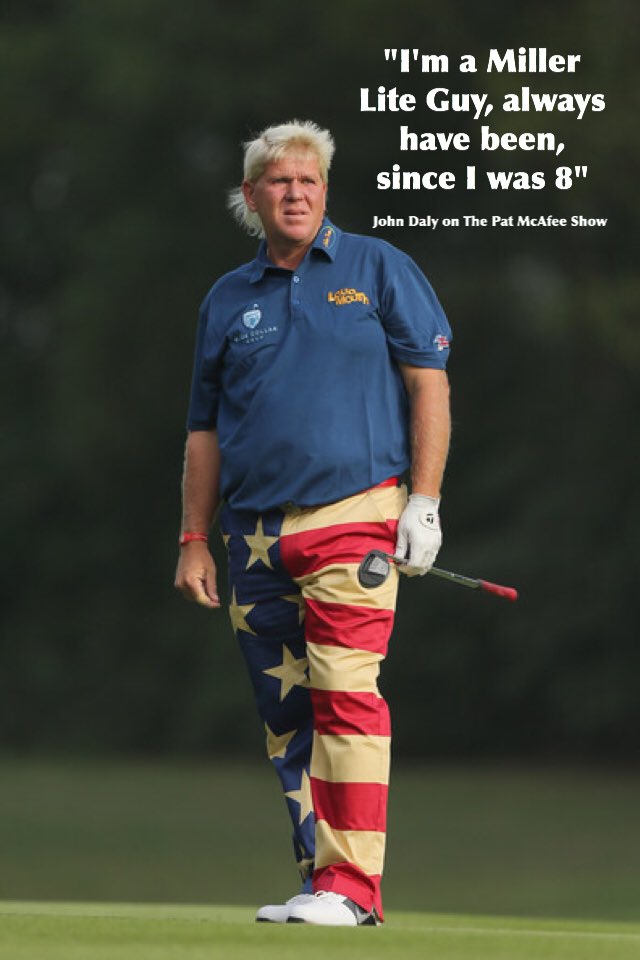 Enjoy your weekend.. here's a tip from my brother <a href="/PGA_JohnDaly/">John Daly</a>