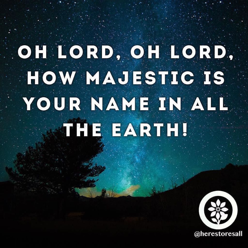 "When I look at the night sky and see the work of your fingers—  the moon and the stars you set in place—
 what ar… ift.tt/2nFU0hr