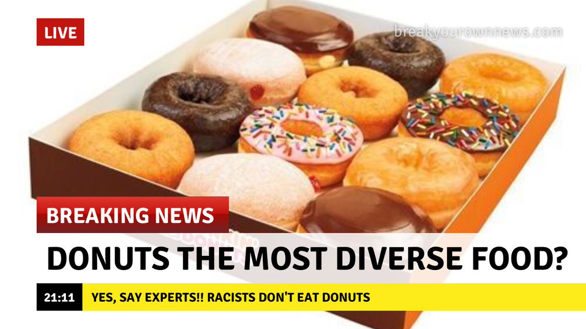 Donuts are the most open minded and accepting food, say several experts #LURelay2017