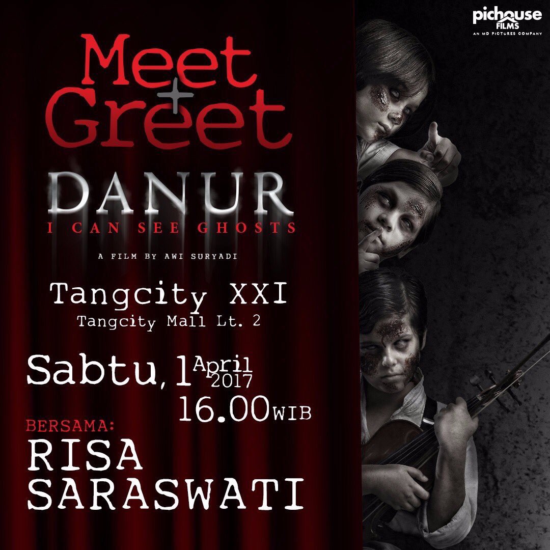 awisuryadi's tweet photo. Sore ini di Tangerang. Nonton @DanurMovie dan ngobrol langsung to the one &amp; only @risa_saraswati ! #DanurGentayangan https://t.co/svDurxdEVz