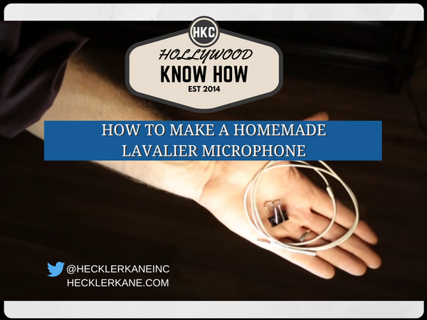 imperfectjoe's tweet photo. How to Make a Homemade Lavalier Microphone for No Money https://t.co/ukbFIbn2Tx #DIY #Filmmaking #indiefilm https://t.co/egBj3GTDoc