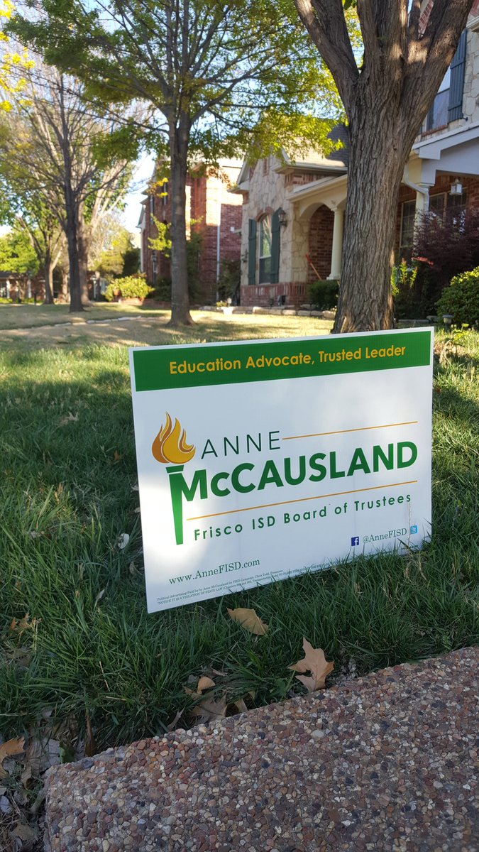 HolaChurchLady's tweet photo. Anne McCauseland...brings a great cause to FISD land. Remember that when you #VoteForAnne! So much rhyming makes me so pleased with myself π https://t.co/j4KyaaMAVj