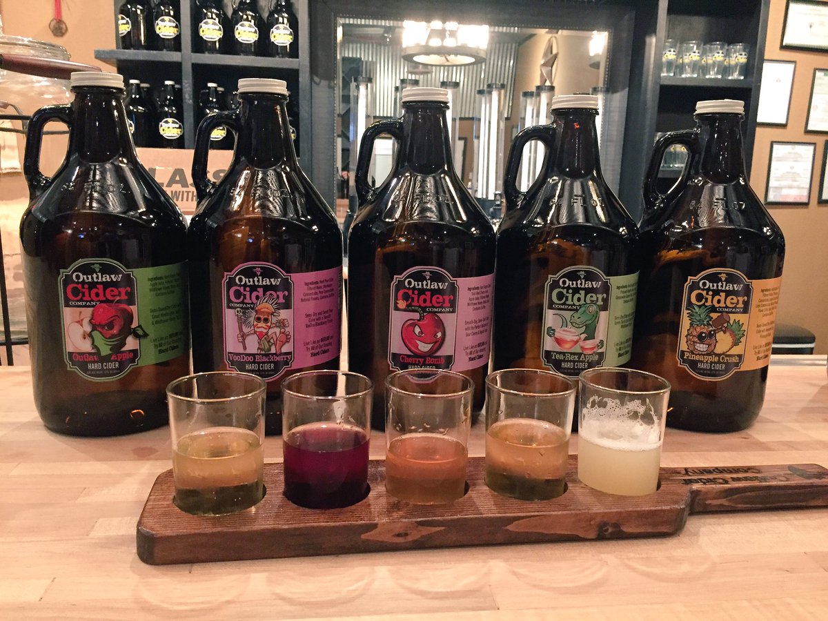 K2Runs's tweet image. Did everyone know there's a cider house in Grapevine? Check out @OutlawCider next time your downtown. It's in the old @sw_winery bldg.