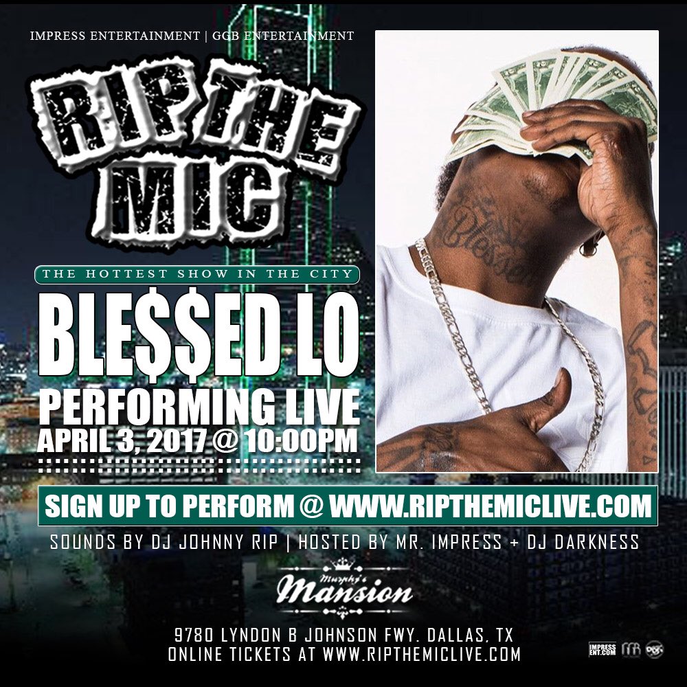 _BlessedLo's tweet photo. MONDAY NIGHT WE INNA NAWF SO ALL MY 777EVENZ FROM DOWNTOWN TO DA LN &amp; BACC UP TO DA HURST I NEED YALL LIT WIT ME #RIPTHEMICLIVE #BLESSMOB https://t.co/9pV0iincLm