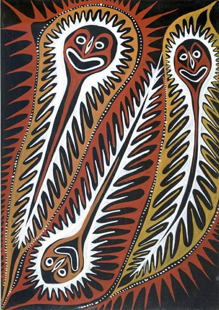 PNG contemporary art. "Sperms looking for wives". Great 4 ur wall n conversation. Be different. Great Buy or retweet