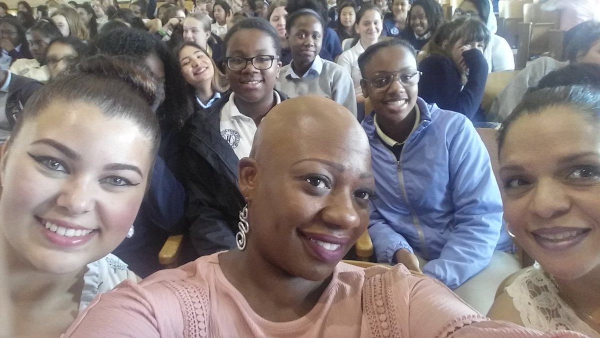 Jbstep13's tweet photo. @WakeGirlsLead #WomensHistoryMonth Awesome Celebration! #StayTrue2Self 🎈🎊🎉 @WCPSS @STC_WCPSS💃 https://t.co/xJuxoDP6BR