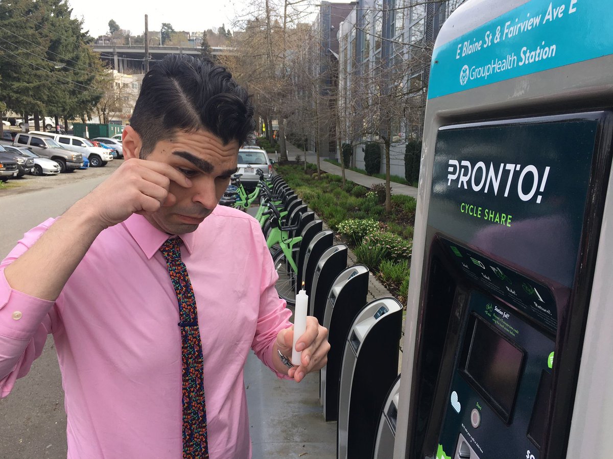 KIRONewsradio's tweet photo. ICYMI: Check out (and follow) our @KIRORadio Instagram for @JasonRantz's @CyclePronto memorial #RIPPronto! https://t.co/DPn1ONjAhB https://t.co/CA6OgHjMMg