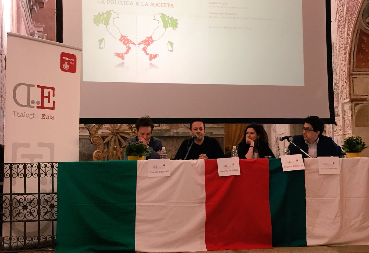 "Il ricambio generazionale nelle istituzioni". Al via sessione con <a href="/FusacchiA/">Alessandro Fusacchia</a>, <a href="/lorenzobenussi/">lorenzo benussi</a>, Chiara Ercole, moderati da <a href="/effe7effe/">Federico Ferrero</a>. #de17