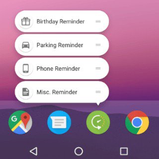 COLReminder's tweet image. Did you know? #colreminder have #appshortcuts. Tap and hold the icon to see it. Available on 7.1+!