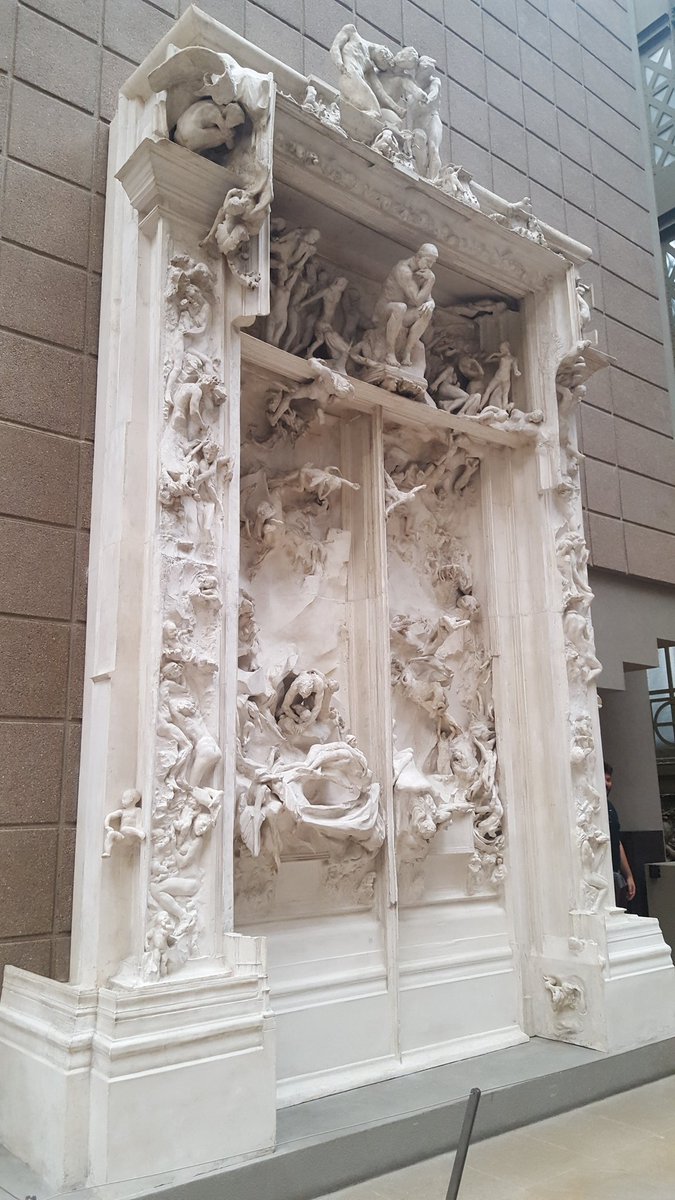 claraiatosti's tweet photo. #Paris #laportadellinferno #hellsdoor di #Rodin: 200 figure sovrastate da #ilpensatore - #Dante al #museoRodin e #museoOrsay @Libreriamo https://t.co/Vbv7R5KNON