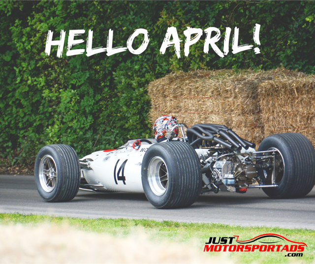 JustMsportAds's tweet photo. Hello April! #Spring #Motorsport https://t.co/OPwh1vDPP6