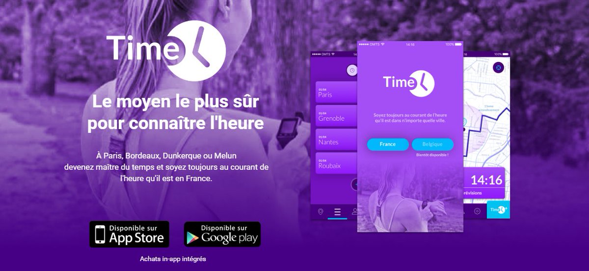 Timeappplus's tweet image. Gros succès à J+1 ! Déjà plus de 30000 téléchargement de l'app ! 
time-app.io