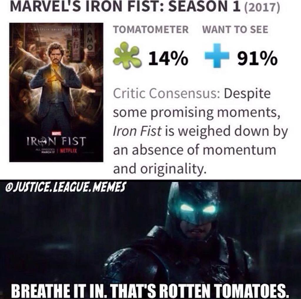 FiresideCrew's tweet photo. DC fans are having a field day. #ironfist #dannyrand #iamtheironfist #batman #capedcrusader #darkknight #brucewayn… https://t.co/mpShIo693p https://t.co/APP9W6XUGV