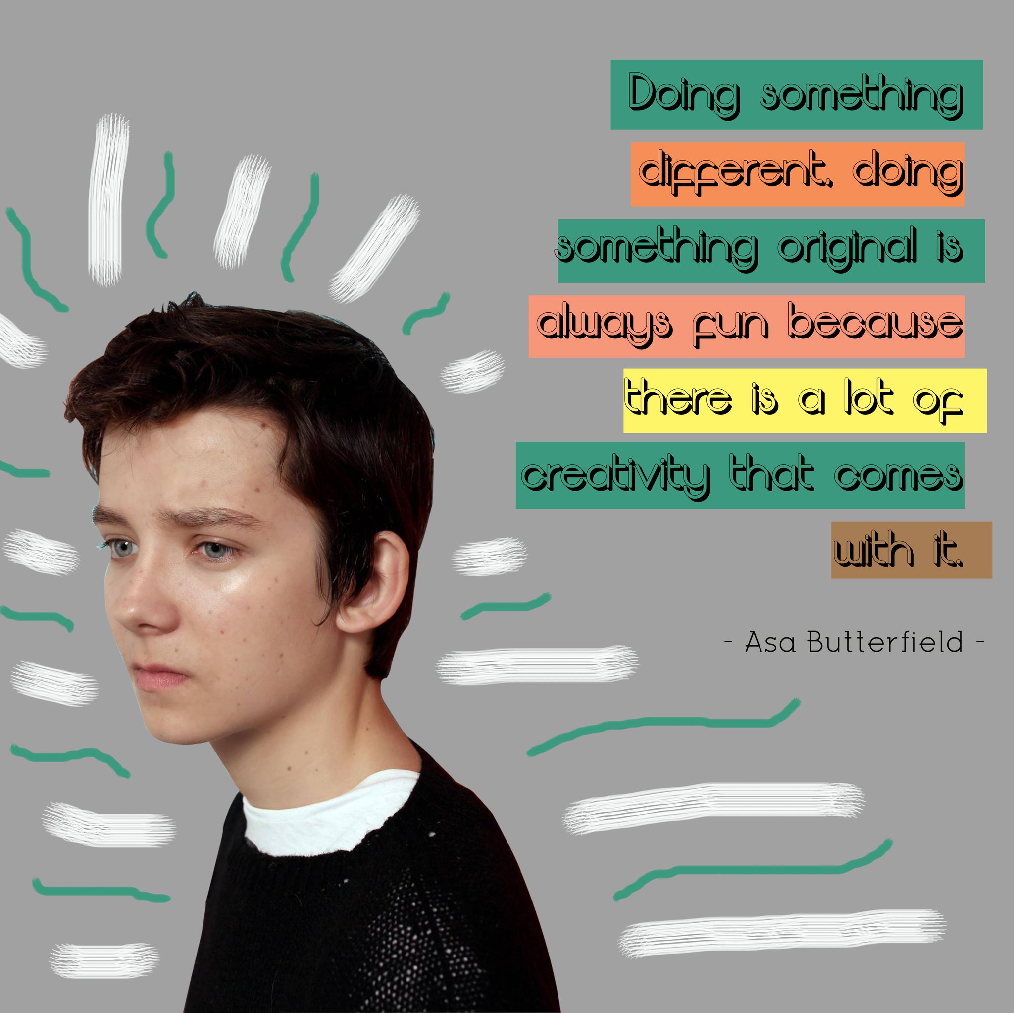 Happy Birthday Asa Butterfield! 