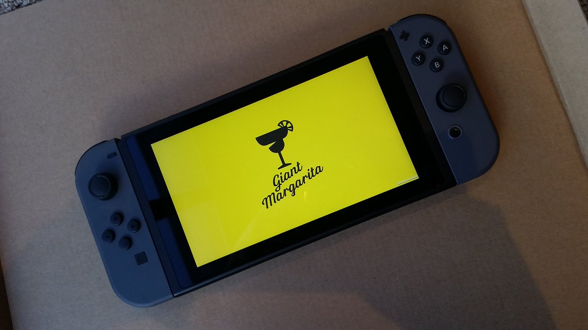 GiantMargarita's tweet photo. So this is happening! Stay tuned! 😀 #Switch #PartyGolf https://t.co/EW6EwKX9OD