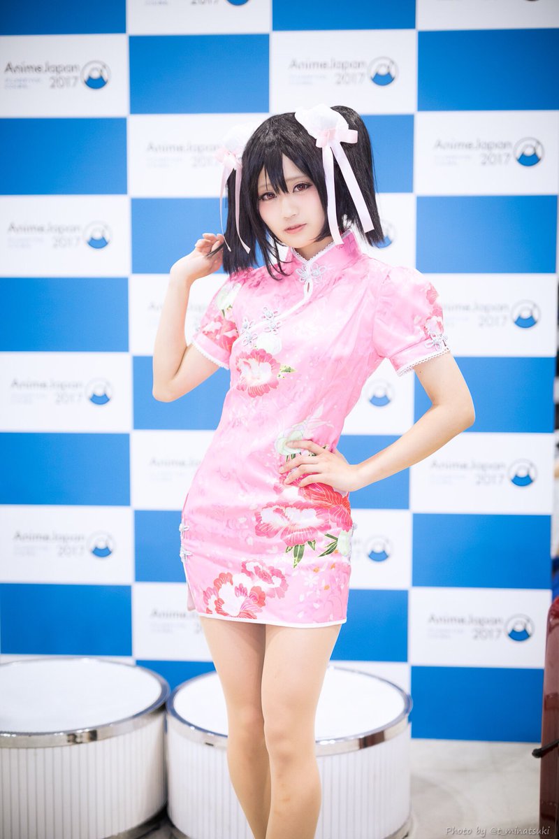Uzivatel みなつき Na Twitteru スクフェス チャイナドレス編 矢澤にこ みゆうさん Sakuran39 Animejapan17cos