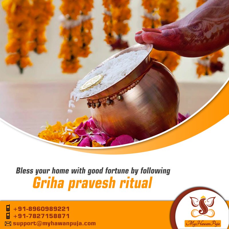 MyHawanPuja's tweet photo. In order to bring happiness at your home, it is extremely important to follow #grihaPravesh rituals. https://t.co/SP1lHCojcy