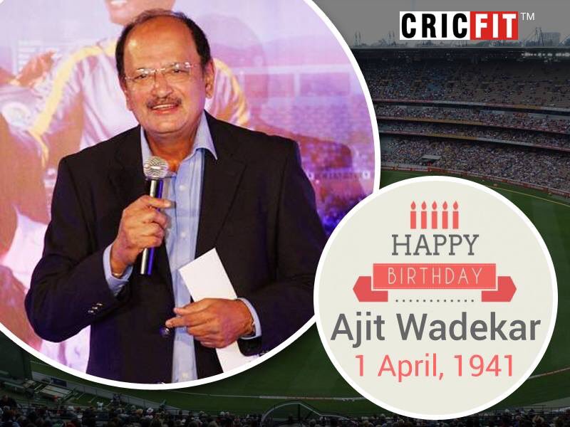 Cricfit Wishes Ajit Wadekar a Very Happy Birthday! 