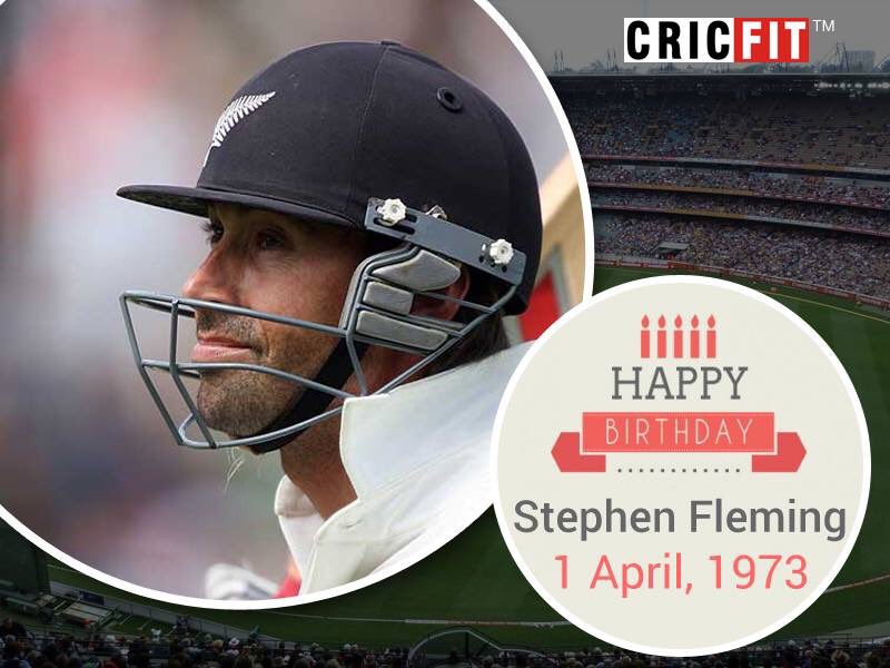 Cricfit Wishes Stephen Fleming a Very Happy Birthday! 
