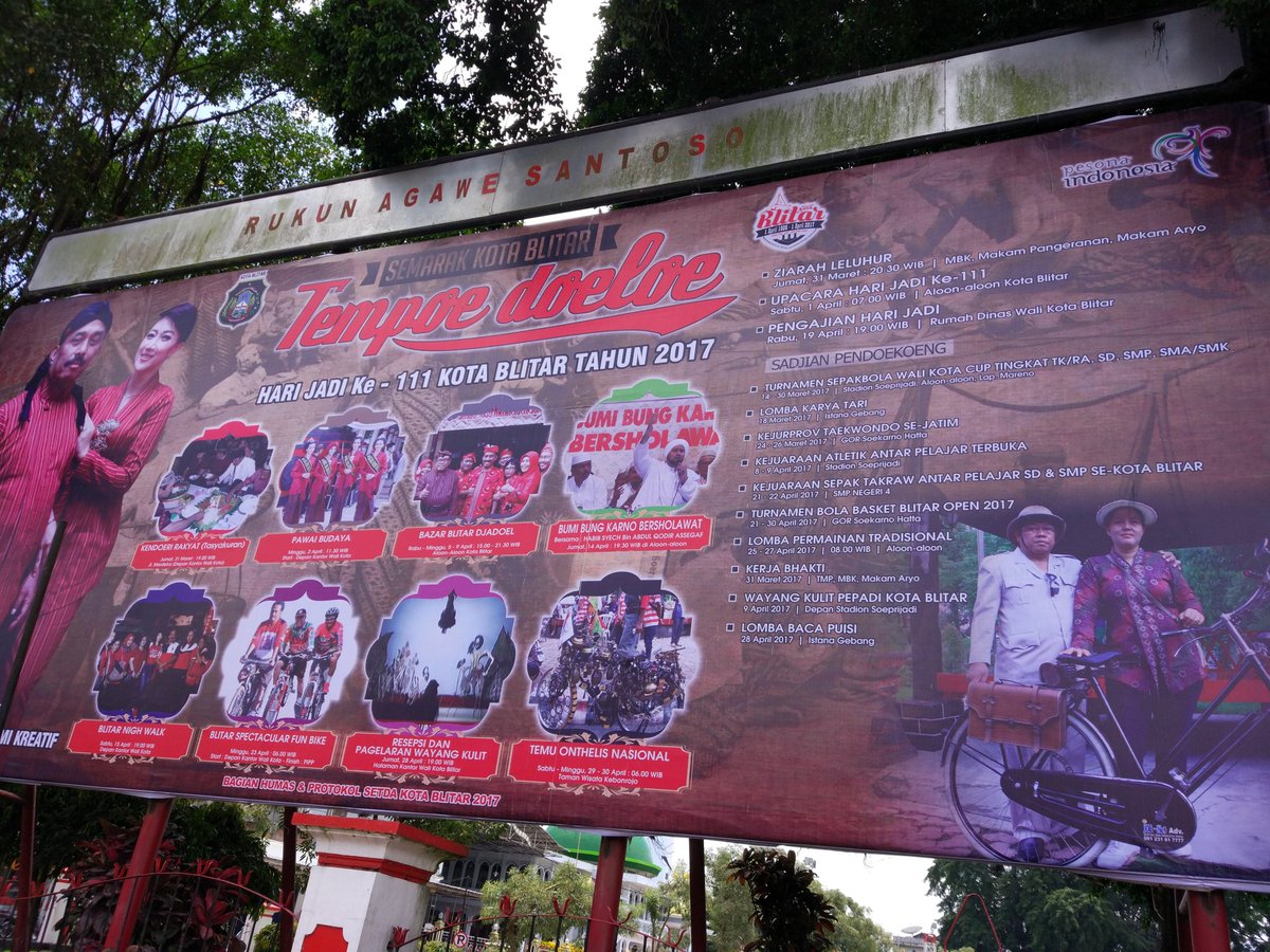 diblitar's tweet photo. #blitar111 agenda acarahh https://t.co/BjYsr1falW