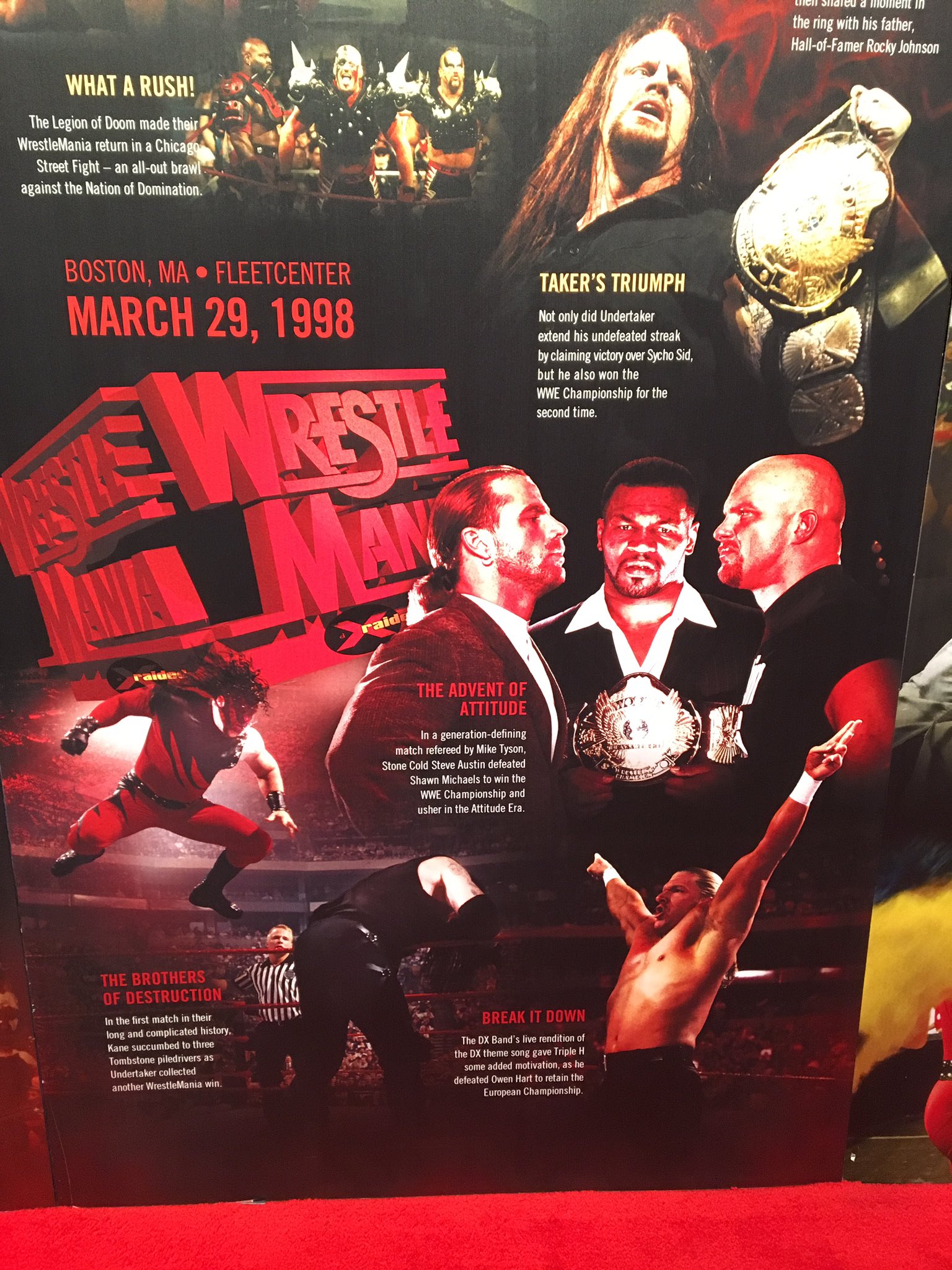 Mike Riley Had To Capture This Picture At Axxess Tonight From The Greatest Wrestlemania Of All Time 3 29 1998 Wrestlemania14 T Co Ojlubi5zzz