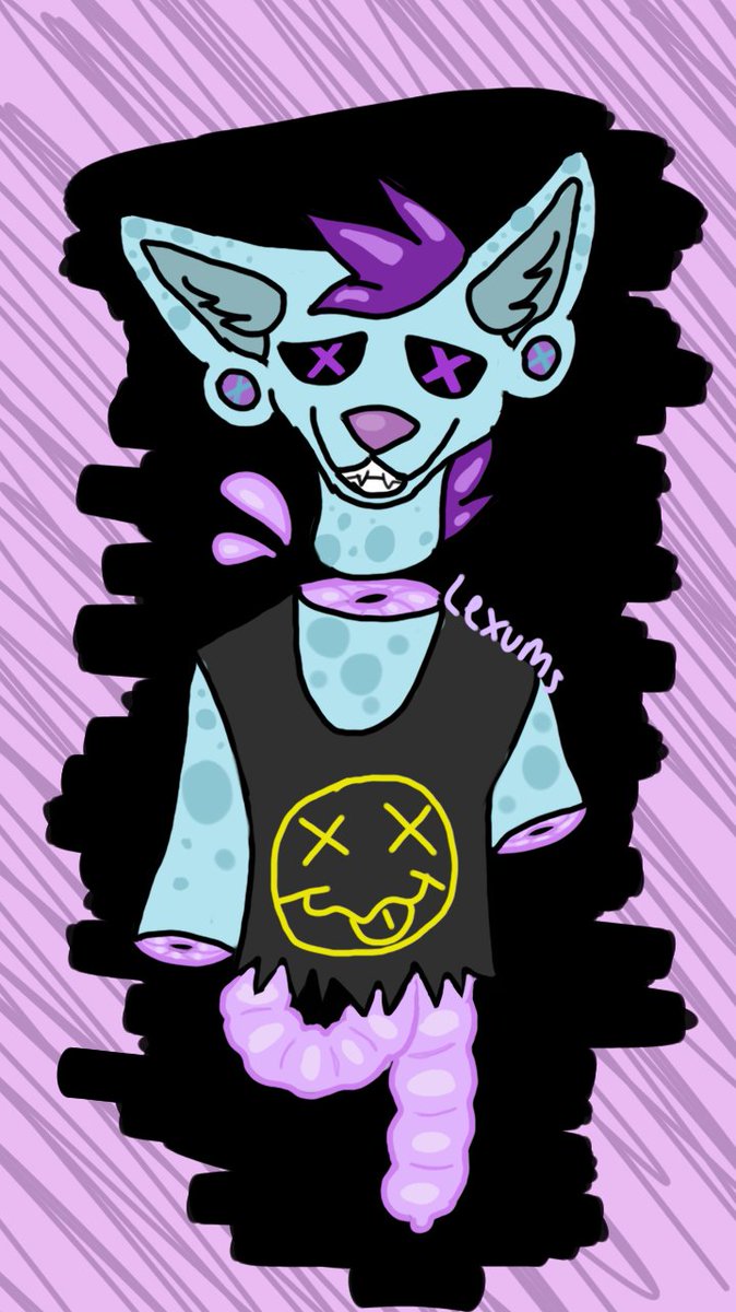 OneAnOnlyLexums's tweet photo. drew this yesterday, my hyena boy Zeek #furryart #furry #art #digitalart #HEHEZEEKY https://t.co/tpNl5ypvF3